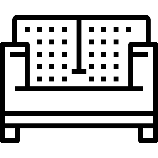 sofá kank Lineal icono