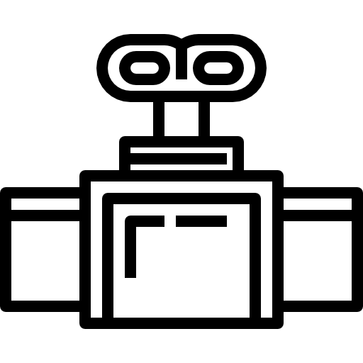 valvola kank Lineal icona