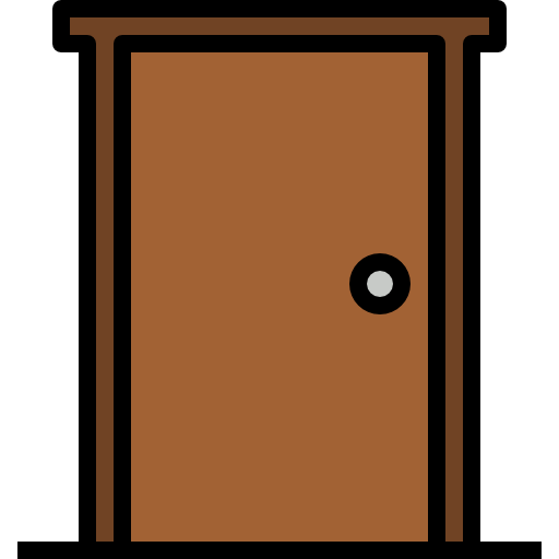 ドア kank Lineal Color icon