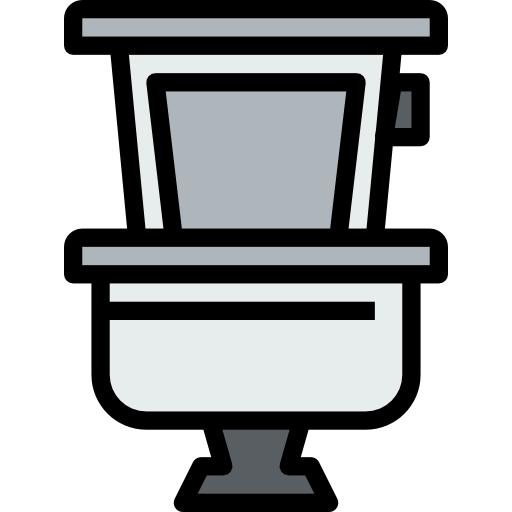 화장실 kank Lineal Color icon