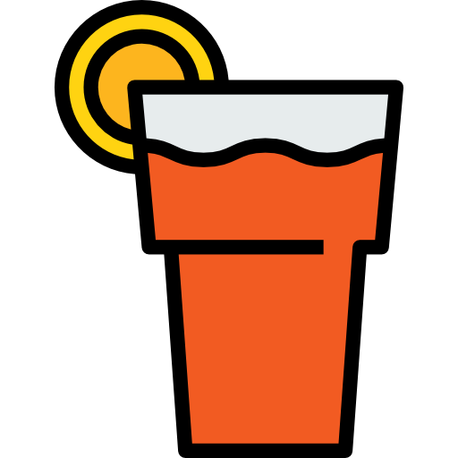 Soft drink kank Lineal Color icon