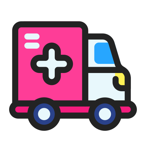 ambulans Generic Outline Color ikona