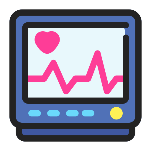 cardiogram Generic Outline Color icoon