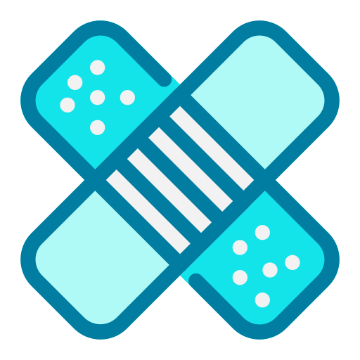 Bandage Generic Blue icon