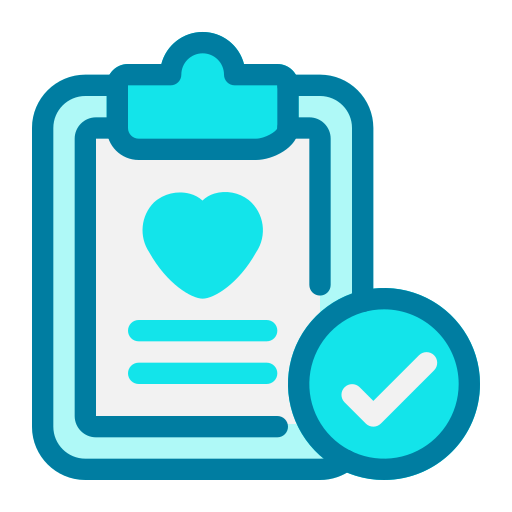 Health report Generic Blue icon