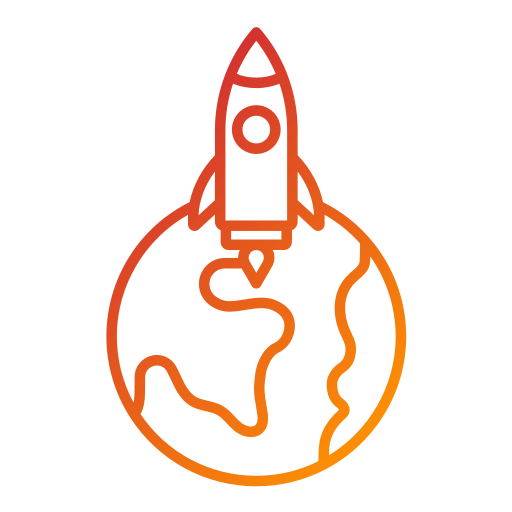 Ракета Generic Gradient иконка