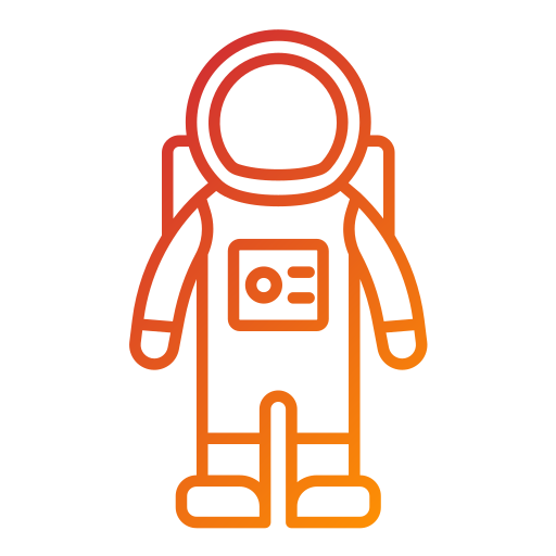 宇宙飛行士 Generic Gradient icon