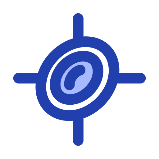 Blood type 0- Generic Blue icon