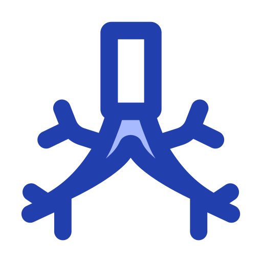 Bronchi Generic Blue icon