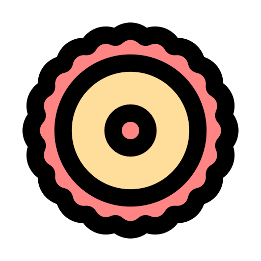 Óvulo Generic Outline Color icono