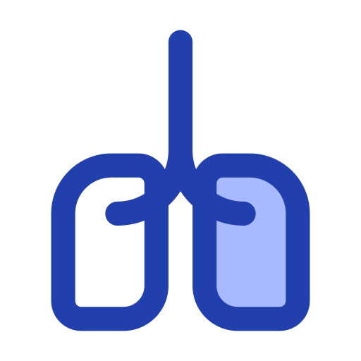 polmone Generic Blue icona