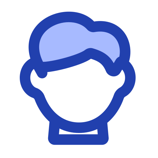 hoofd Generic Blue icoon