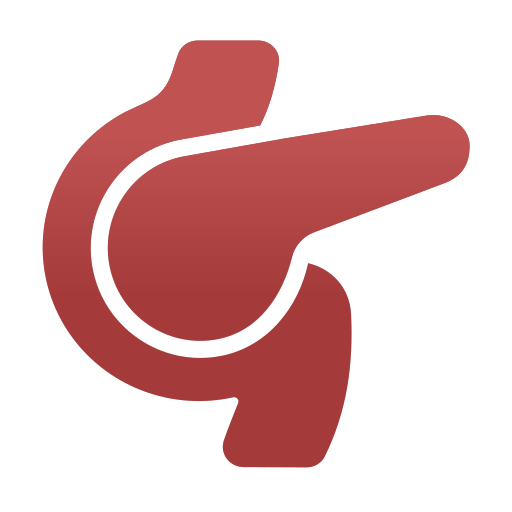 Pancreas Generic Flat Gradient icon