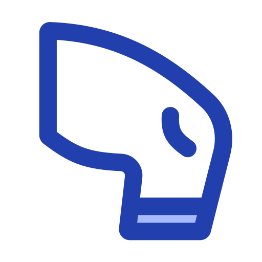 rodilla Generic Blue icono