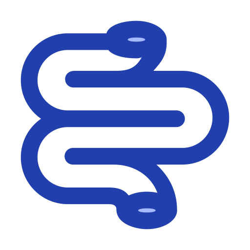 Intestine Generic Blue icon