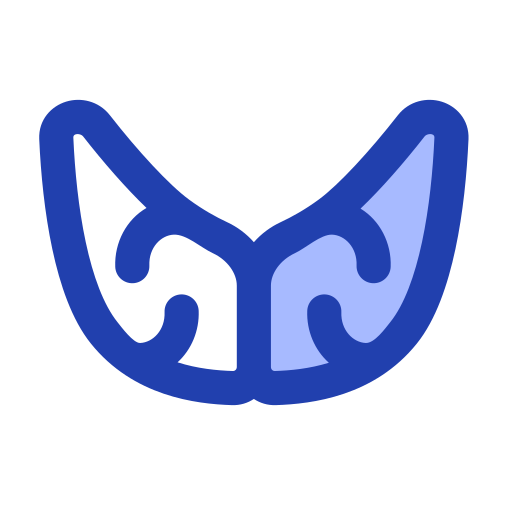 갑상선 Generic Blue icon