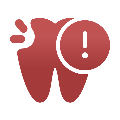 Toothache Generic Flat Gradient icon