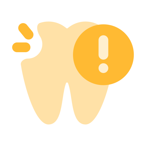 mal aux dents Generic Flat Icône