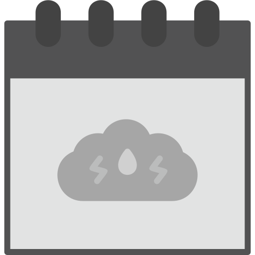 カレンダー Generic Grey icon