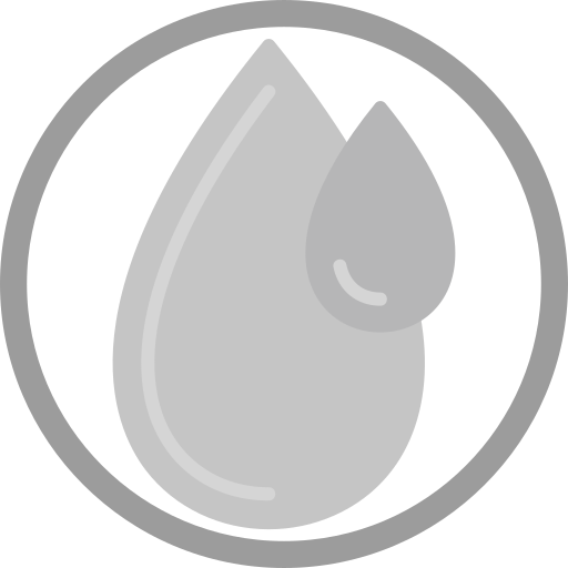 goccia d'acqua Generic Grey icona