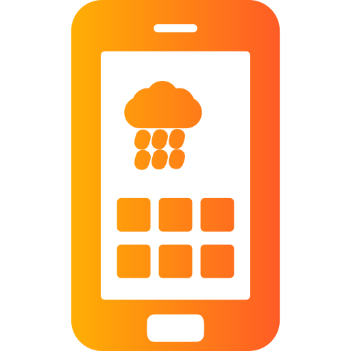 Weather app Generic Flat Gradient icon