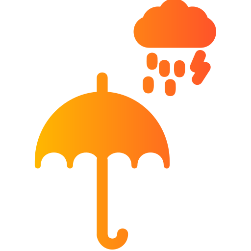 lluvia Generic Flat Gradient icono