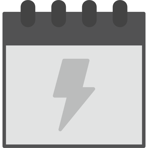 カレンダー Generic Grey icon