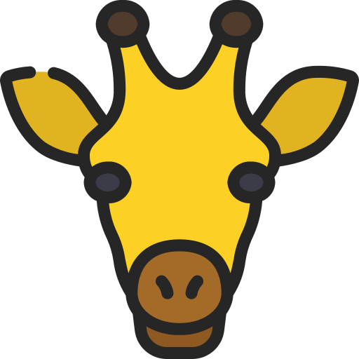 Żyrafa Juicy Fish Soft-fill ikona