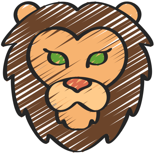 león Juicy Fish Sketchy icono