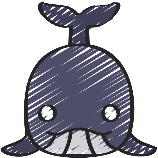 walvis Juicy Fish Sketchy icoon