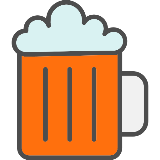 ビールのジョッキ Generic Outline Color icon