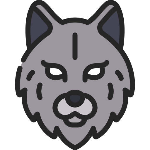 wolf Juicy Fish Soft-fill icon