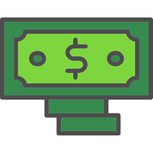 dinero Generic Outline Color icono