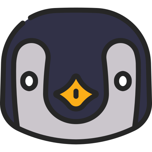 pinguïn Juicy Fish Soft-fill icoon