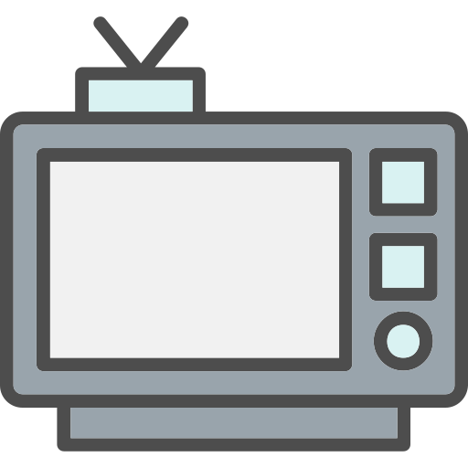 Телевизор Generic Outline Color иконка