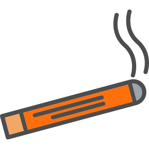 タバコ Generic Outline Color icon