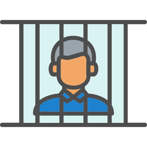 więzienie Generic Outline Color ikona