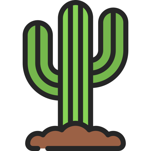 kaktus Juicy Fish Soft-fill ikona