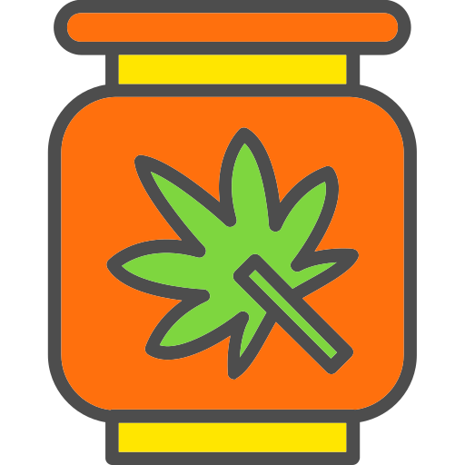 marijuana Generic Outline Color icono