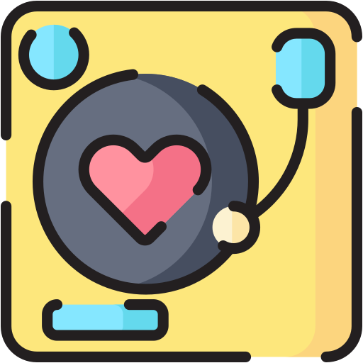Turntable Generic Outline Color icon