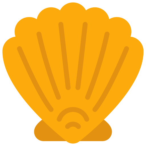 concha Juicy Fish Flat icono
