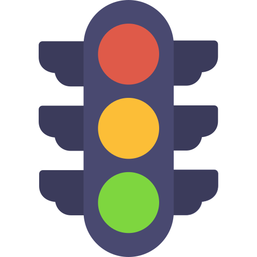 Светофор Generic Flat иконка