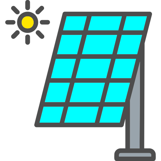 sistema solare Generic Outline Color icona