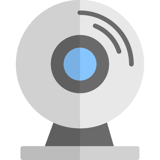 cámara web Generic Flat icono