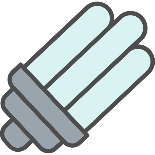 bulbo Generic Outline Color icono