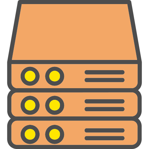 servers Generic Outline Color icoon