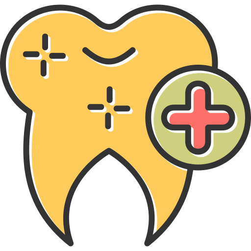 Healthy tooth Generic Color Omission icon