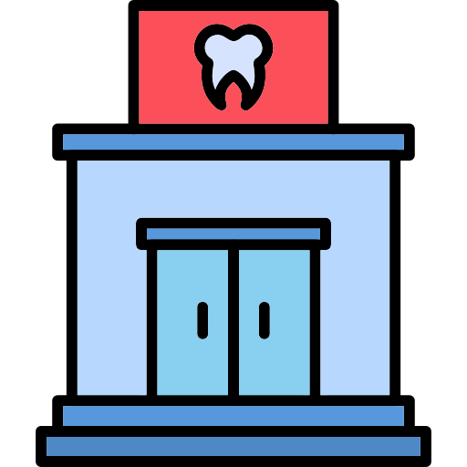 치과 Generic Outline Color icon