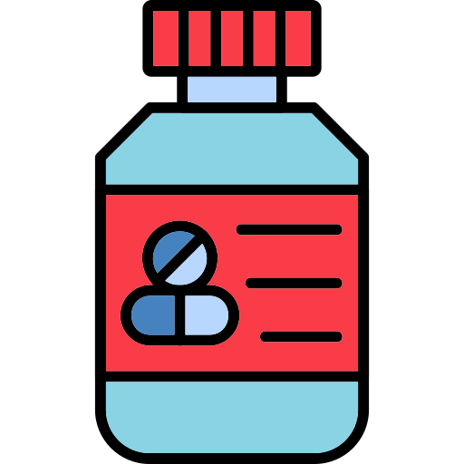 pillenflasche Generic Outline Color icon