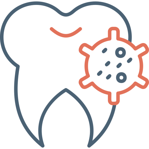 Bacteria Generic Outline Color icon